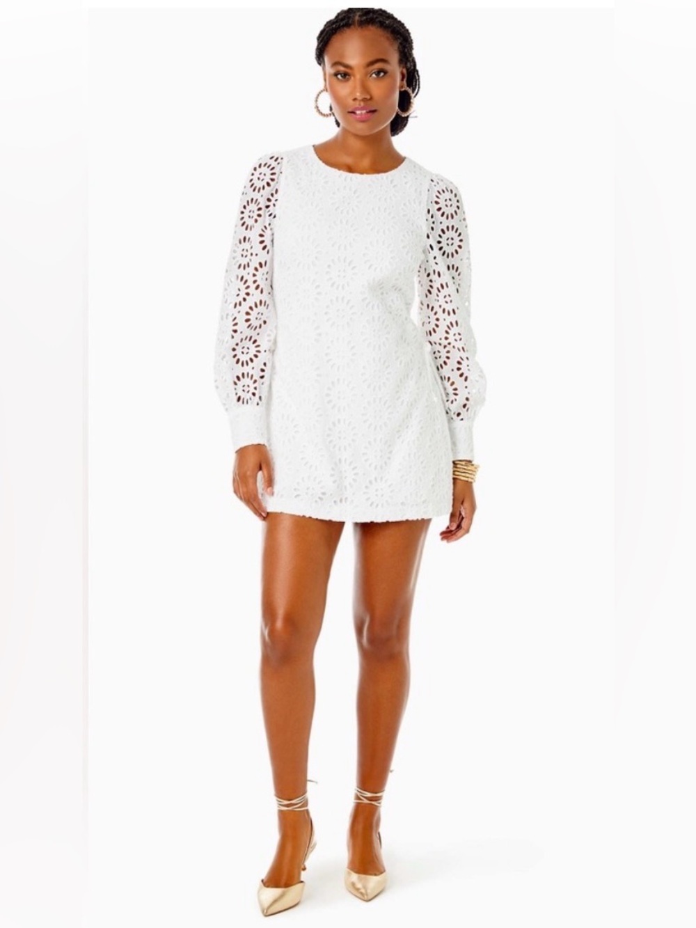 Lilly Pulitzer Aisha Eyelet Romper
